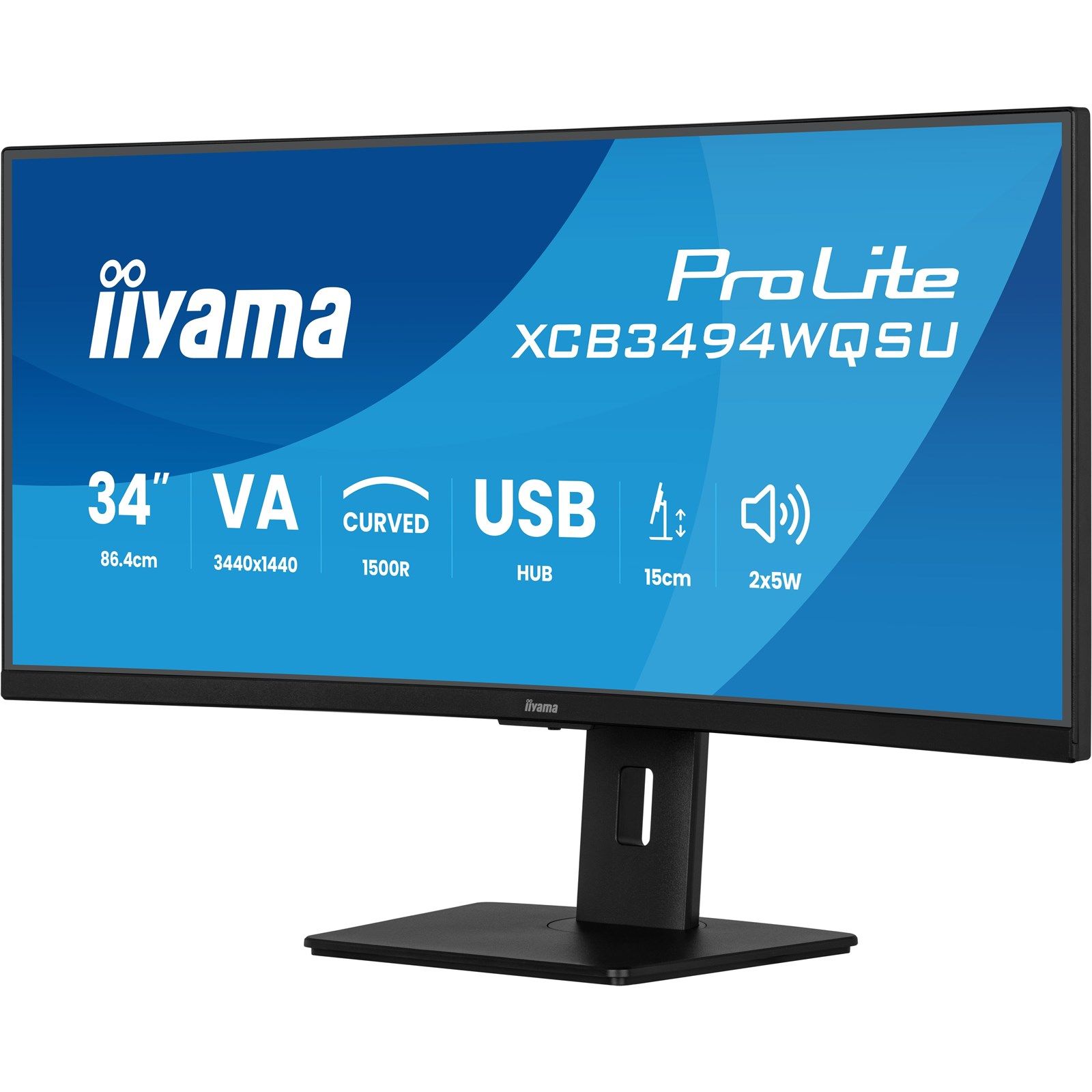 XCB3494WQSU-B1 34 IN BUS UQHD/3440X1440120HZ 0.4MS 350CD/M 300_3