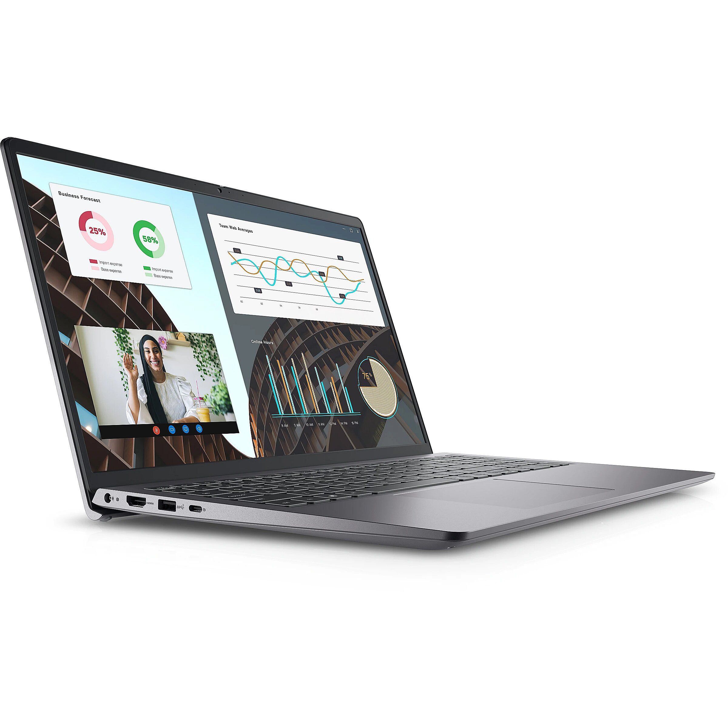 Dell Vostro 3530 i5-1334U 15.6  FHD IPS 250nits 120Hz 32GB DDR4 SSD512 UHD Graphics FPR BK W11P 3YPS_5
