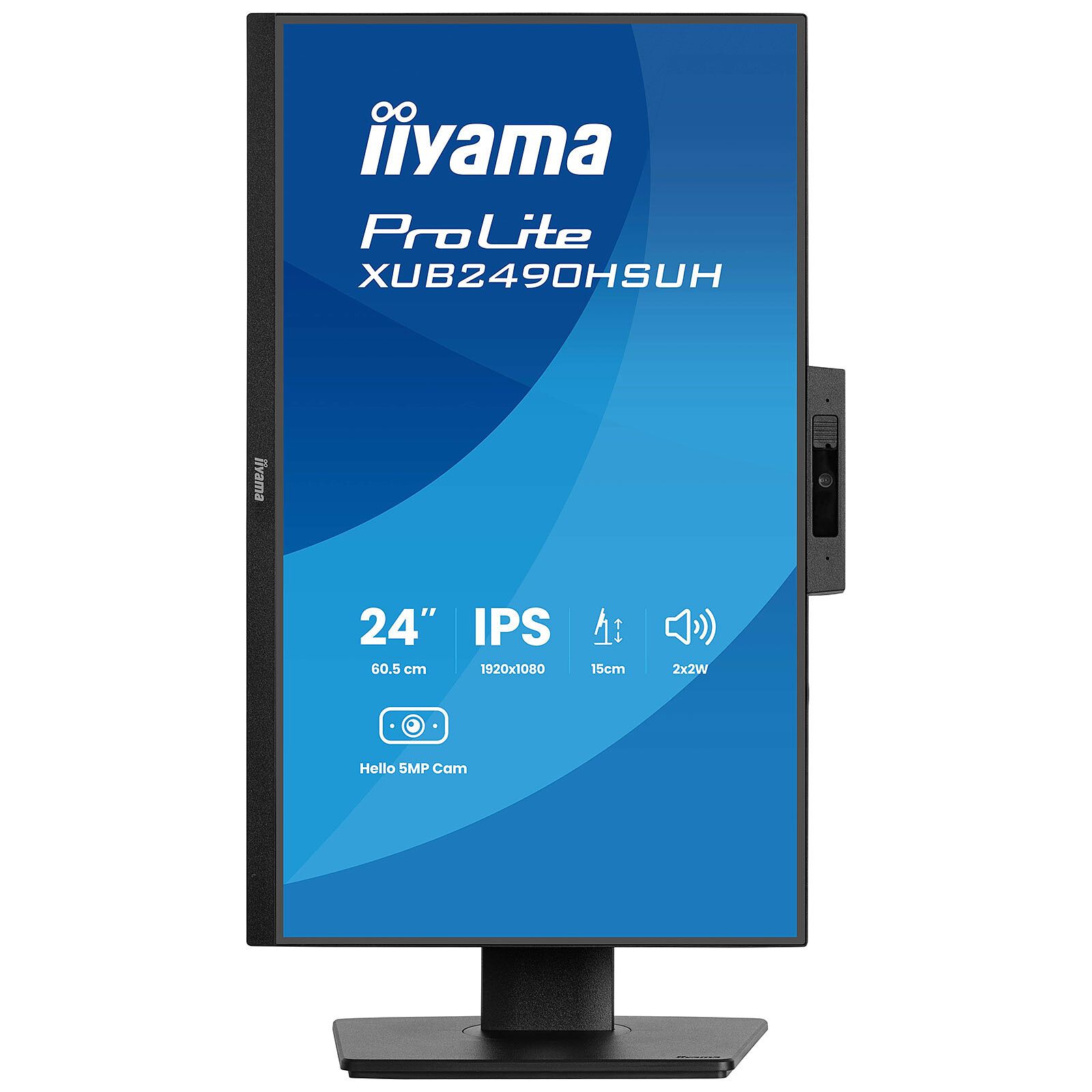 XUB2490HSUH-B2 24 IN FHD BUS IP/100HZ 4MS 250CD/M 1300:1 SPEAKER_3