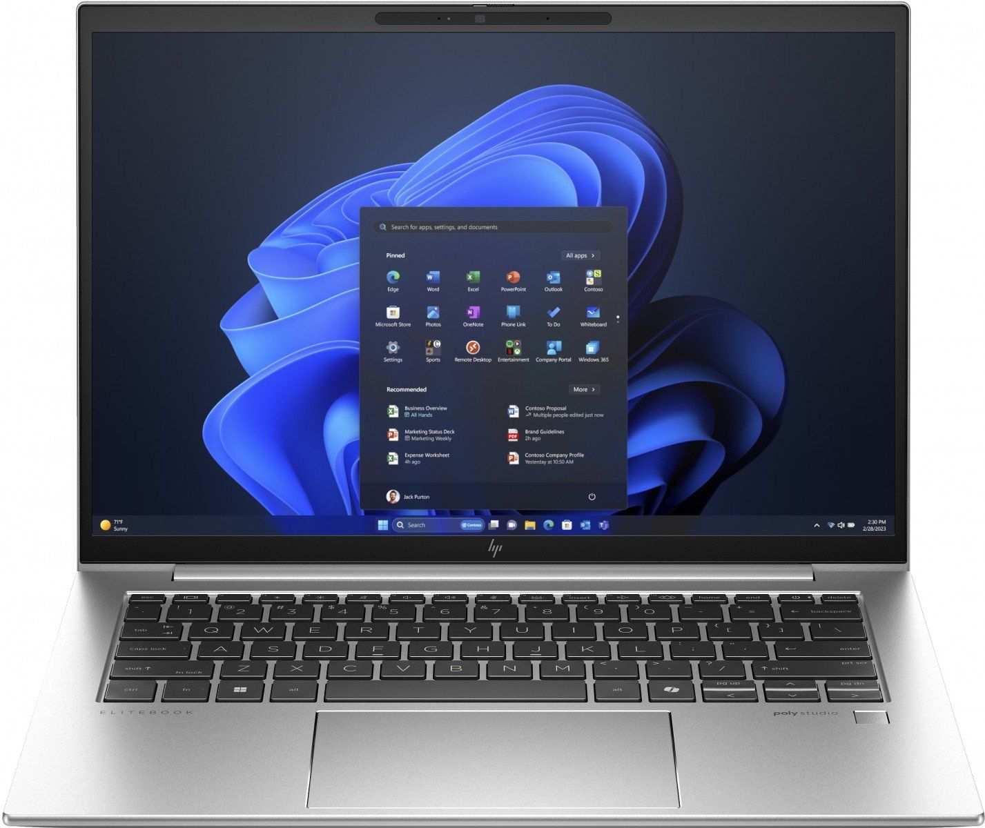 HP EliteBook 840 14 inch G11 Notebook PC Intel Core Ultra 5 125U Laptop 35.6 cm (14 ) WUXGA 16 GB DDR5-SDRAM 512 GB SSD Wi-Fi 6E (802.11ax) Windows 11 Pro Silver_3