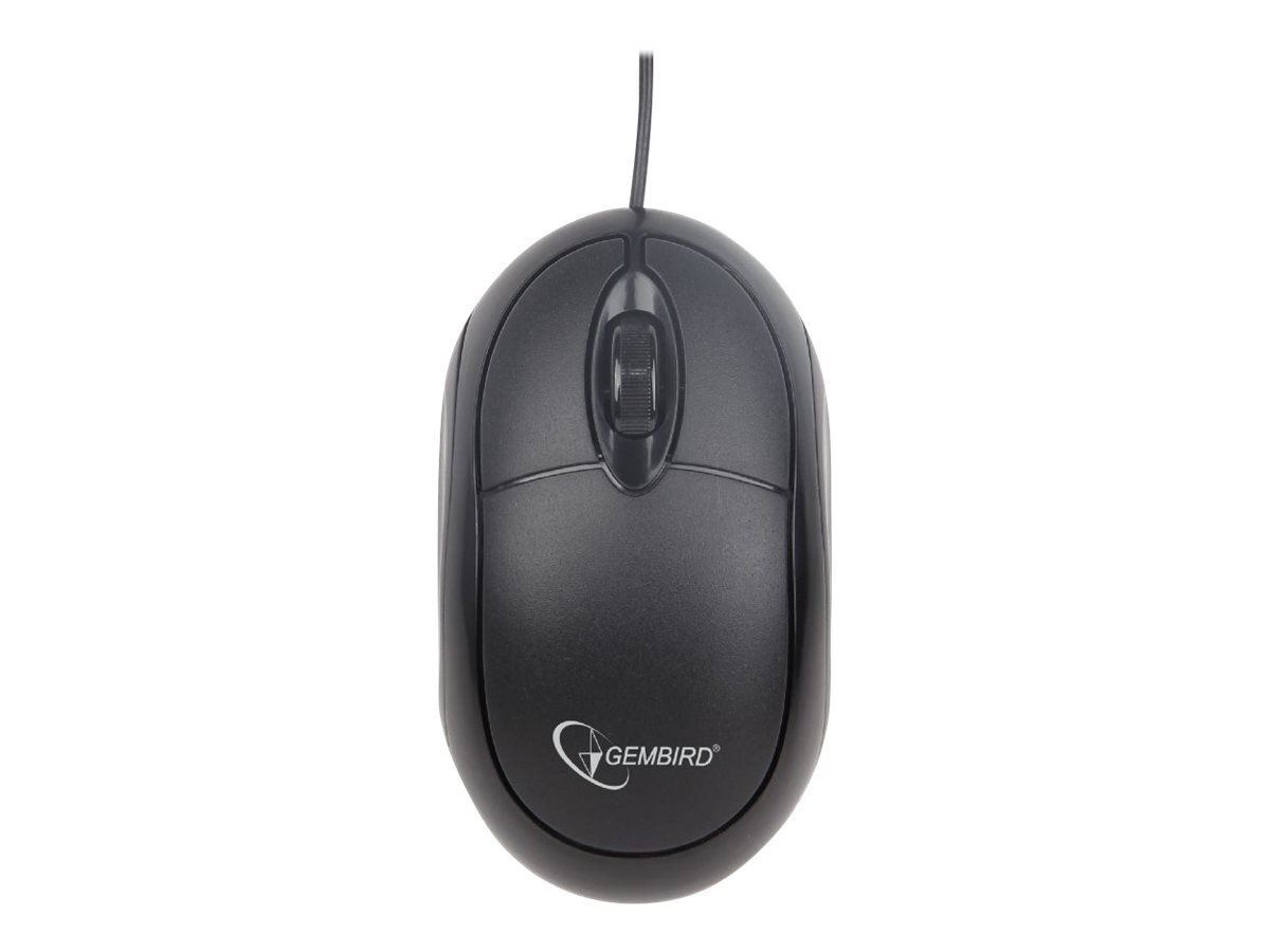GEMBIRD MUS-U-01 Optical mouse 1000 DPI USB black_3